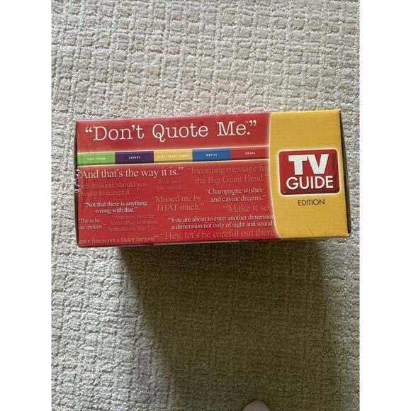 DON'T QUOTE ME TV Guide Edition Game 2004 Wiggles NEW - Picture 4 of 4
